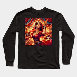 The dancer woman Long Sleeve T-Shirt